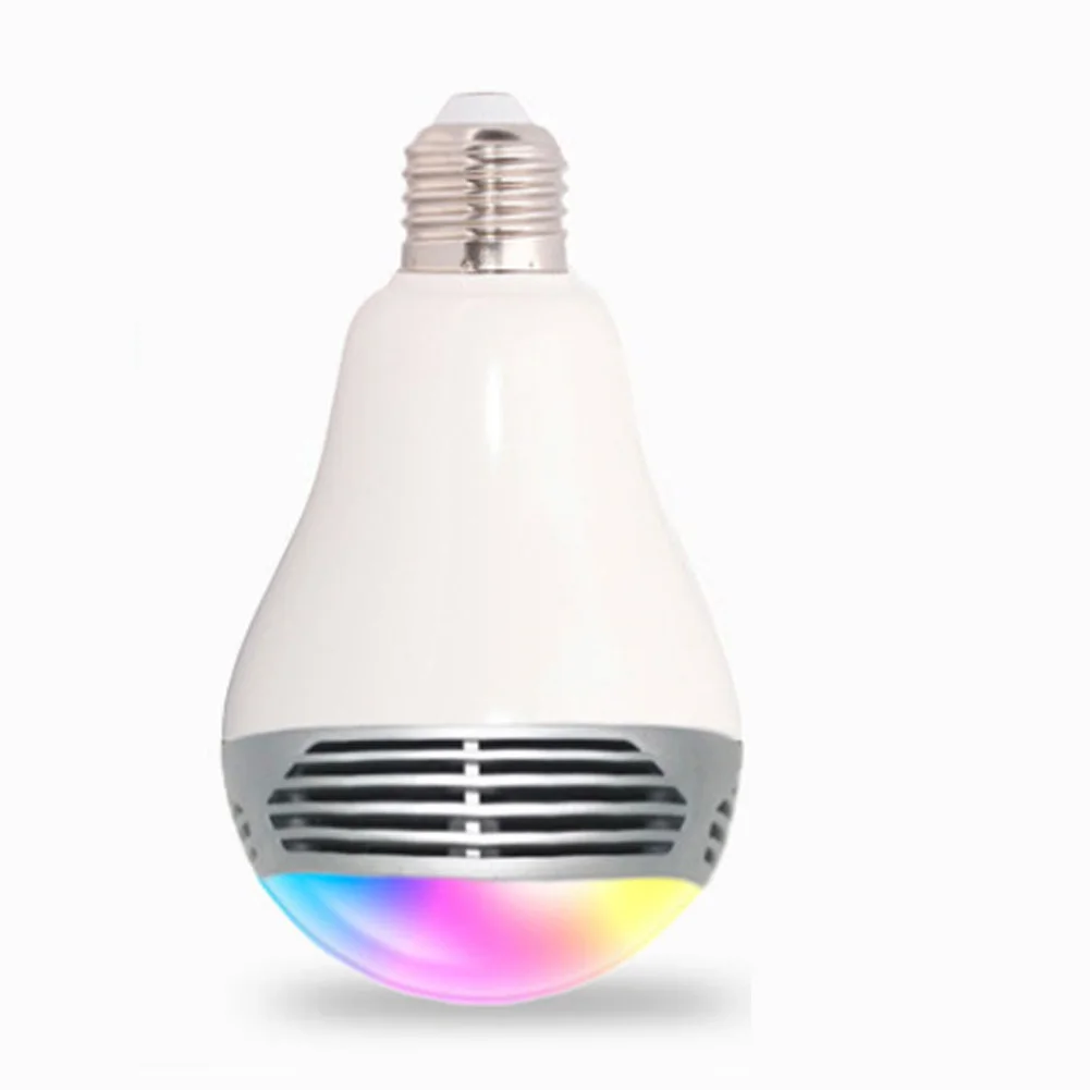 E27 Bluetooth4.0 Управление Smart Музыка Аудио Динамик светодиодный RGB Цвет