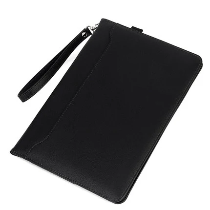 Для huawei MediaPad T3 10 AGS-L09/L03 9," чехол для планшета Businees из искусственной кожи умный чехол-подставка для huawei Honor Play Pad 2 9,6 - Цвет: Черный