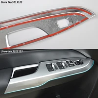 car door window glass lift switch button inside door handle frame trim cover for suzuki vitara 2016 2017 2018 2019 2020
