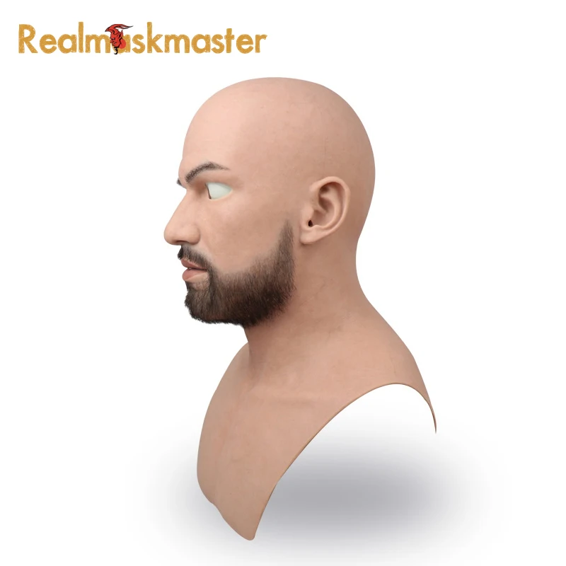 Латексная мужская маска для лица Realmaskmaster|Маски вечеринки| |
