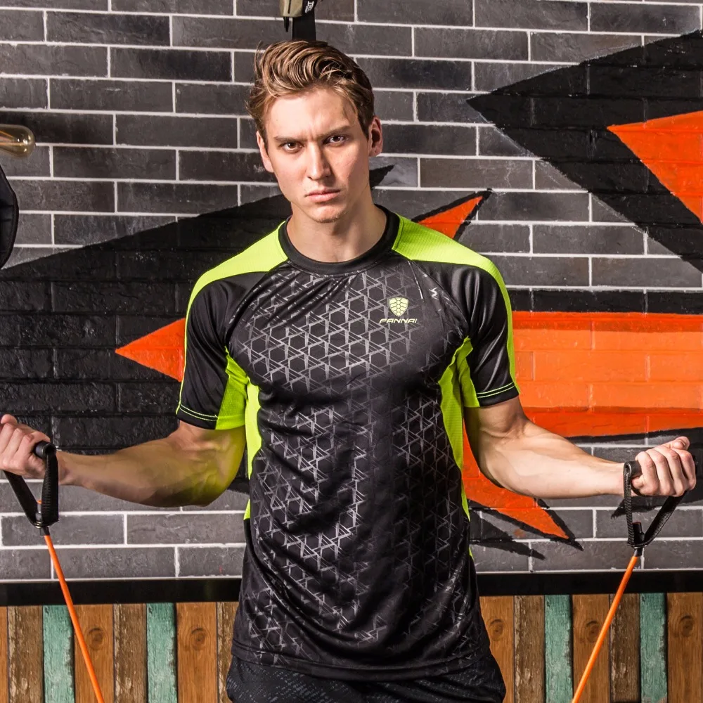 Мужские Новые поступления летние футболки для футбола быстросохнущие тонкие