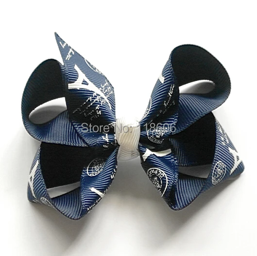 

80pcs/lot Eiffel Tower loopy boutique bow Free Shipping