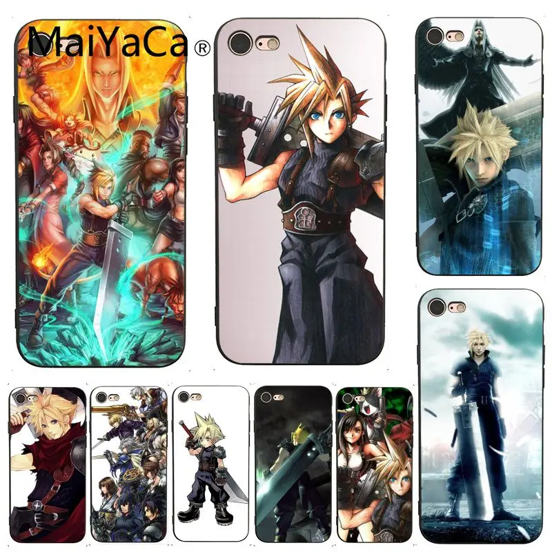 MaiYaCa для iphone 7 Чехол Final Fantasy VII FF7 аниме новый принт аксессуары телефонов iPhone X 8 6 6S