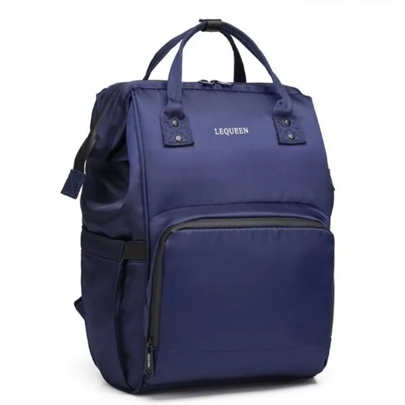 Lequeen Diaper Bag Backpack Nylon Waterproof Maternity Bags For Mother Baby Care Nappy Changing Stroller Drop Shipping | Мать и ребенок