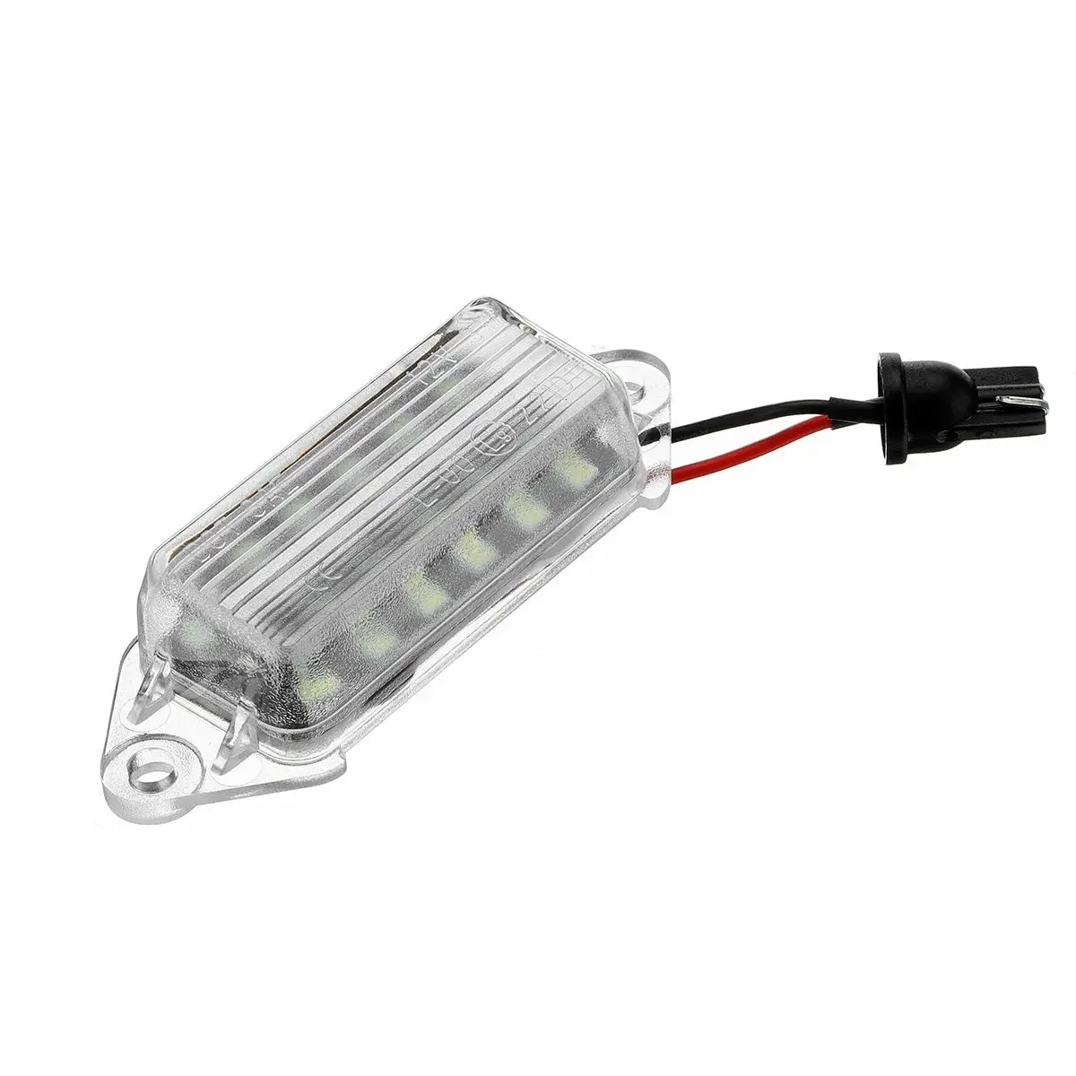 2 шт. безотказные светодиодные лампы для номерного знака 18SMD белый светодиодный светильник для номерного знака для Mitsubishi Lancer X EVO 2003