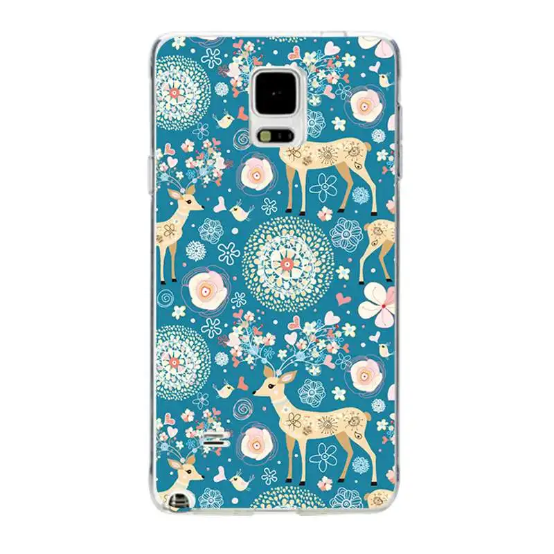 Qmswei ТПУ мягкий чехол для телефона samsung S8 s6 s7 edge s4 s5 s3 C5 C9 note3 note4 note5 ясно Бабочка