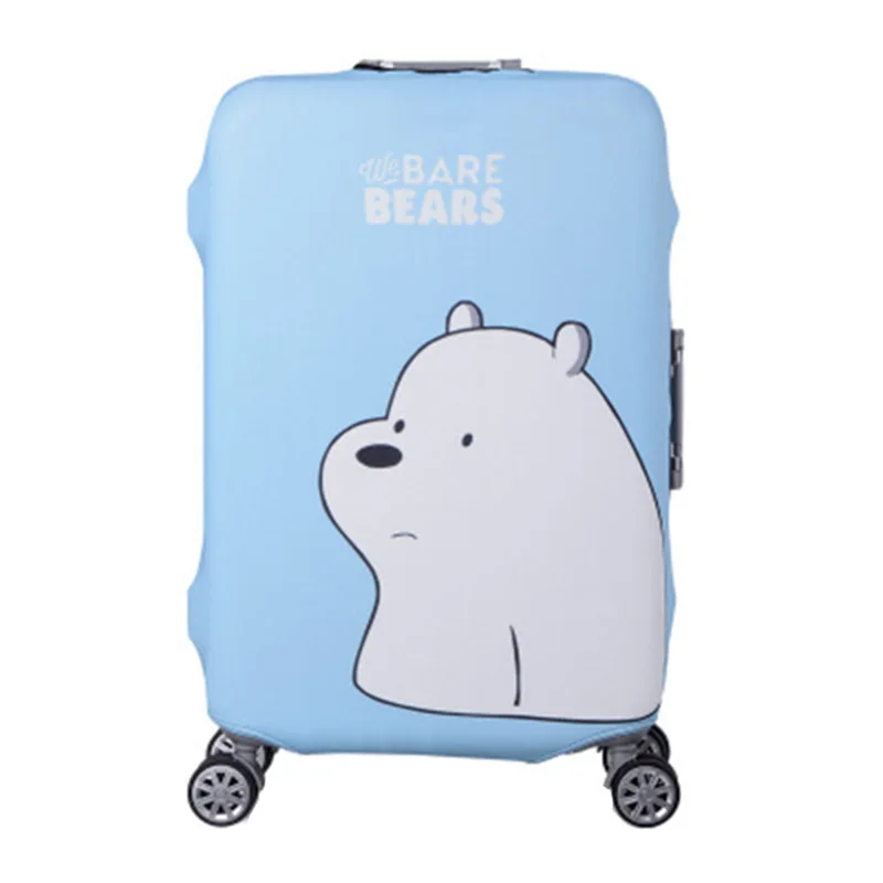 B Luggage cover Животный узор багаж защитный чехол КРЫШКА ДЛЯ 19-32 дюймов чемодан тележка эластичный чехол от пыли аксессуары для путешествий - Цвет: B Luggage cover