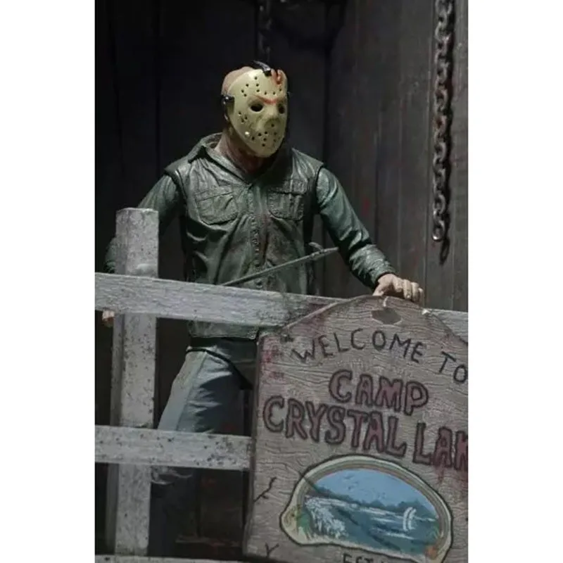 Фигурка Джейсона NECA Пятница 13-е 3D экшн-фигурка Игрушечная модель | Игрушки и хобби