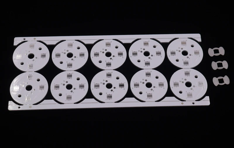 35 мм DIY светодиодный радиатор высокой мощности алюминиевая Базовая пластина для 4