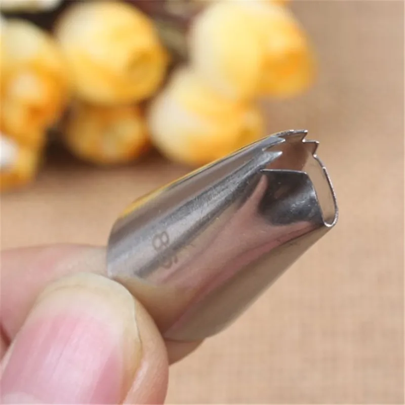 1 шт. #86 Кондитерские насадки высококачественные 304 из нержавеющей стали для