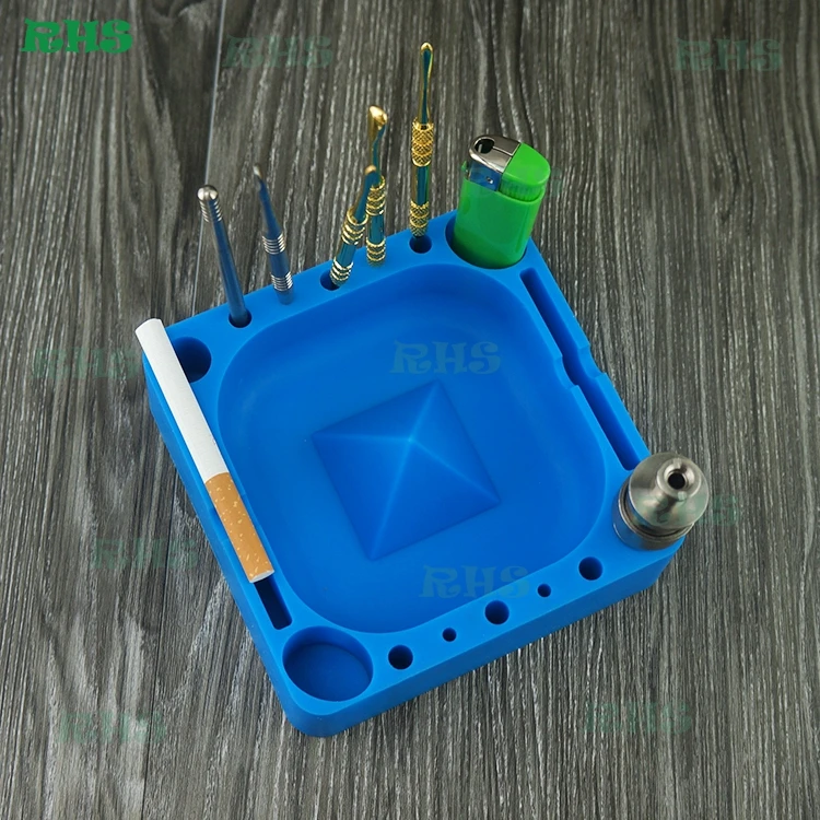 2017 г. многофункциональная портативная силиконовая пепельница антипригарная