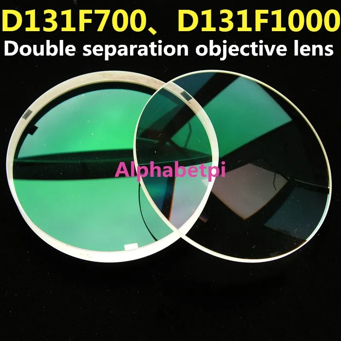 

D131F700 D131F1000 Refraction Astronomical Telescope Objective Lens Multi-layer Broadband Antireflection Coating Dual Separation