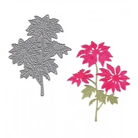 blooming flowers metal cutting dies stencil for diy scrapbooking paper cards making decorative crafts supplies new 2018 diecut