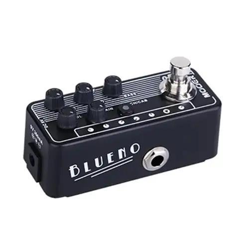 MOOER 020 BLUENO педаль для гитары содержит 2 канала высокое качество двухканальный