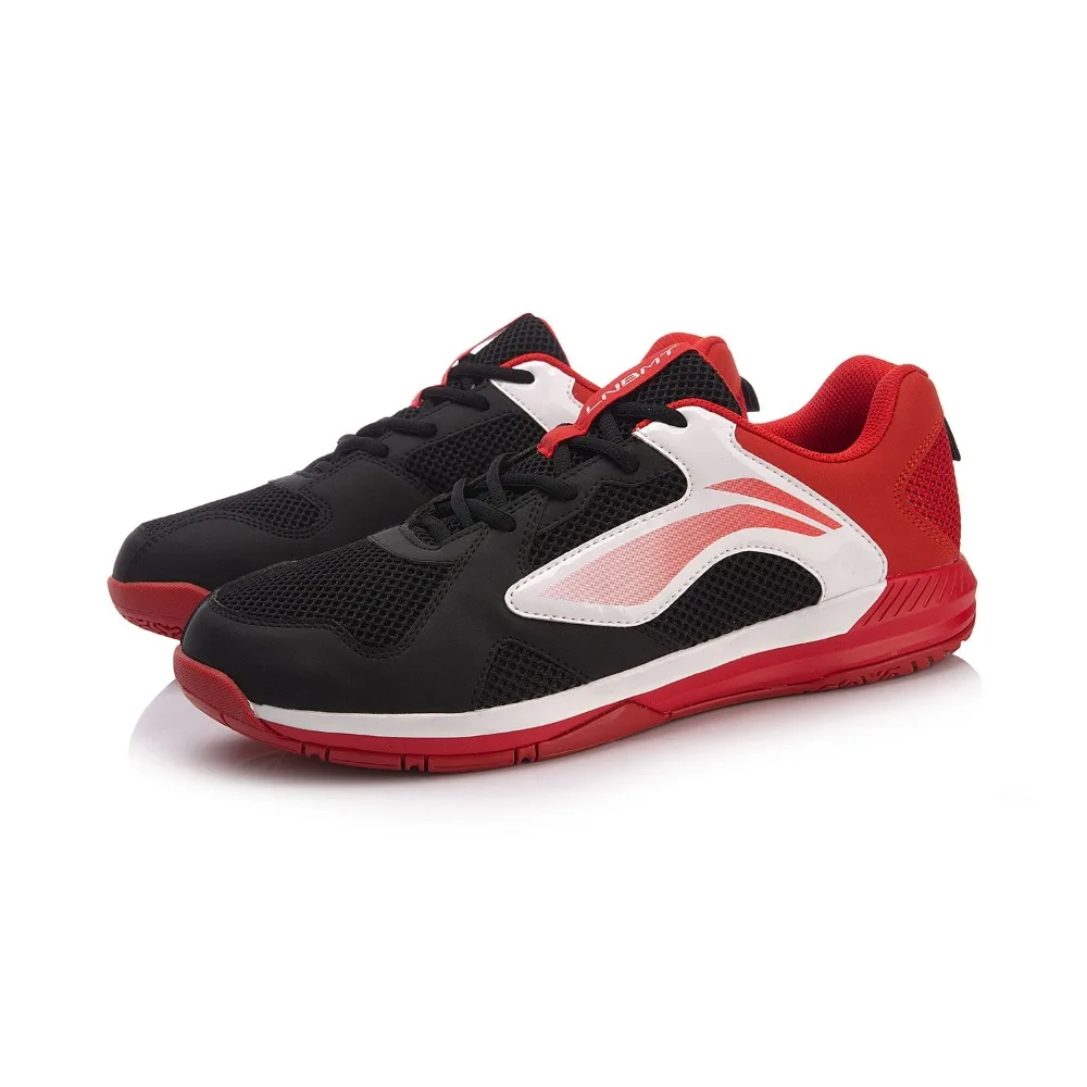 Li Ning/Мужская Спортивная обувь для быстрой тренировки бадминтона дышащая