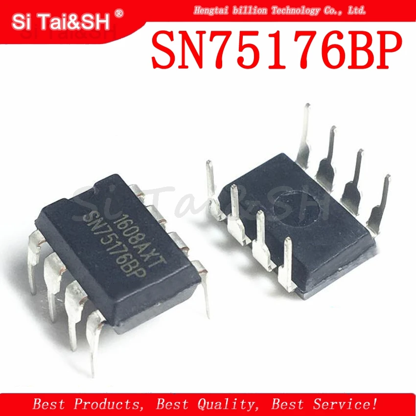 10 шт. SN75176BP DIP8 SN75176 SN75176B DIP 75176 IC новый и оригинальный|Интегральные схемы| |