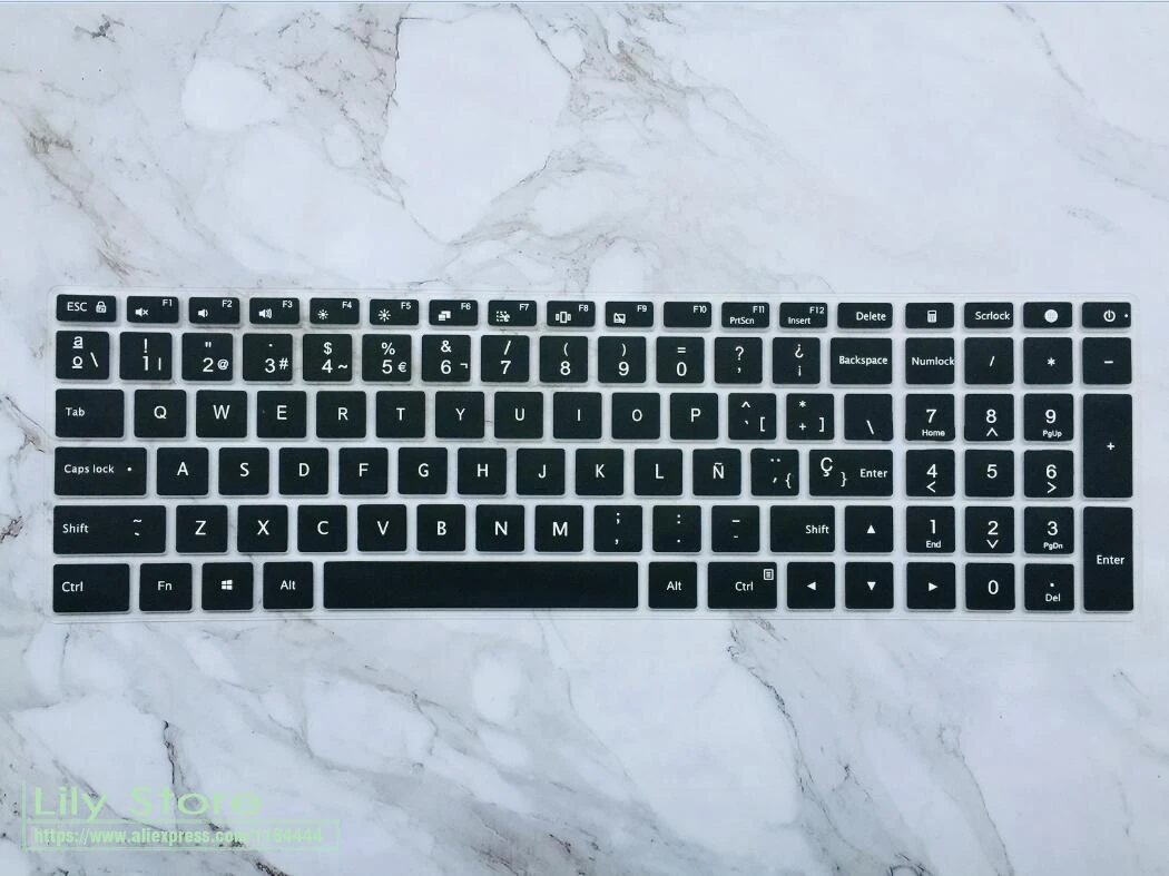 Защитный чехол для клавиатуры Xiaomi Mi Notebook Pro 15 2 6 Lite с испанским языком|Чехлы