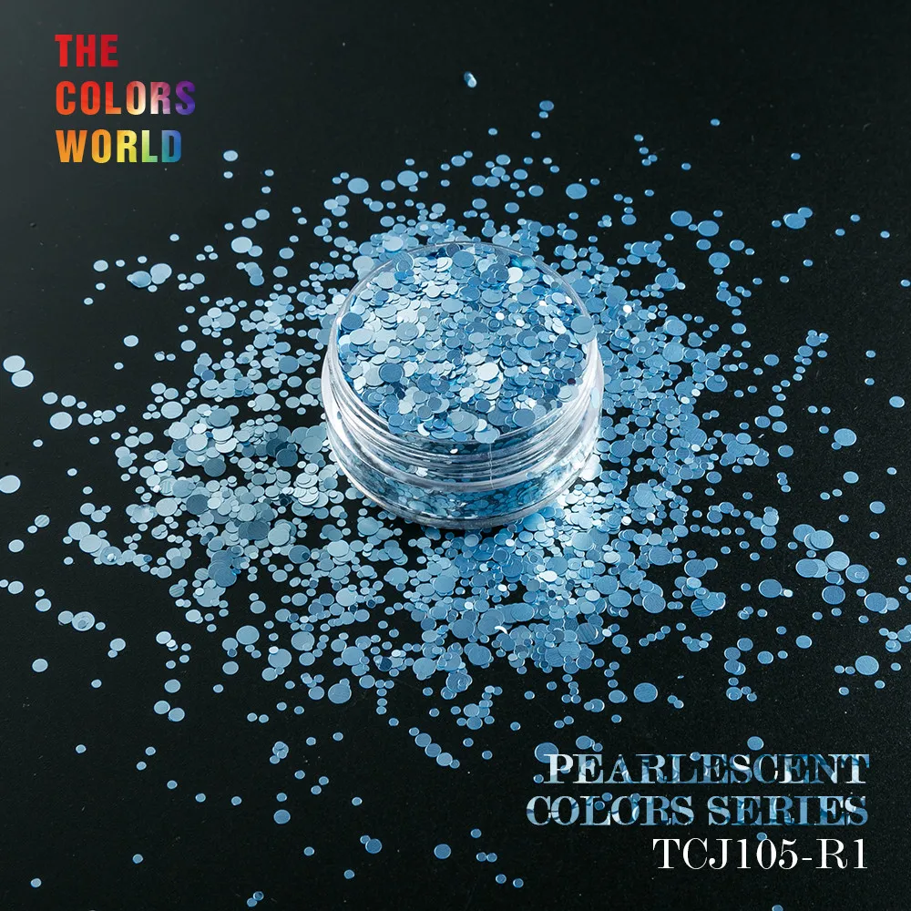 Перламутросветильник синий кристалл металлический блеск цвет для ногтей Блеск