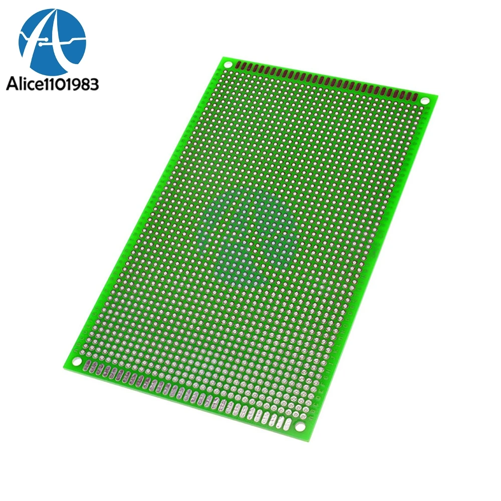 9x15 см 9*15 9X15 Двухсторонняя доска DIY Прототип бумаги PCB 1 6 мм дешевле Diy Электронный