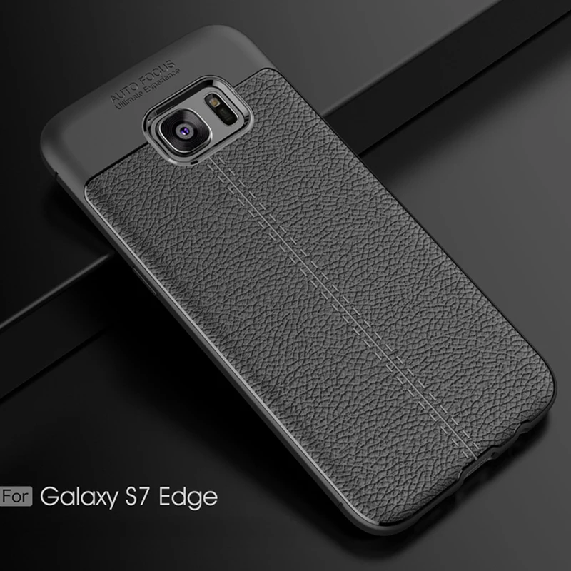 YUETUO Роскошный чехол для телефона из ТПУ capinha etui coque cover samsung galaxy s7 edge s7edge s silicone. silicon.