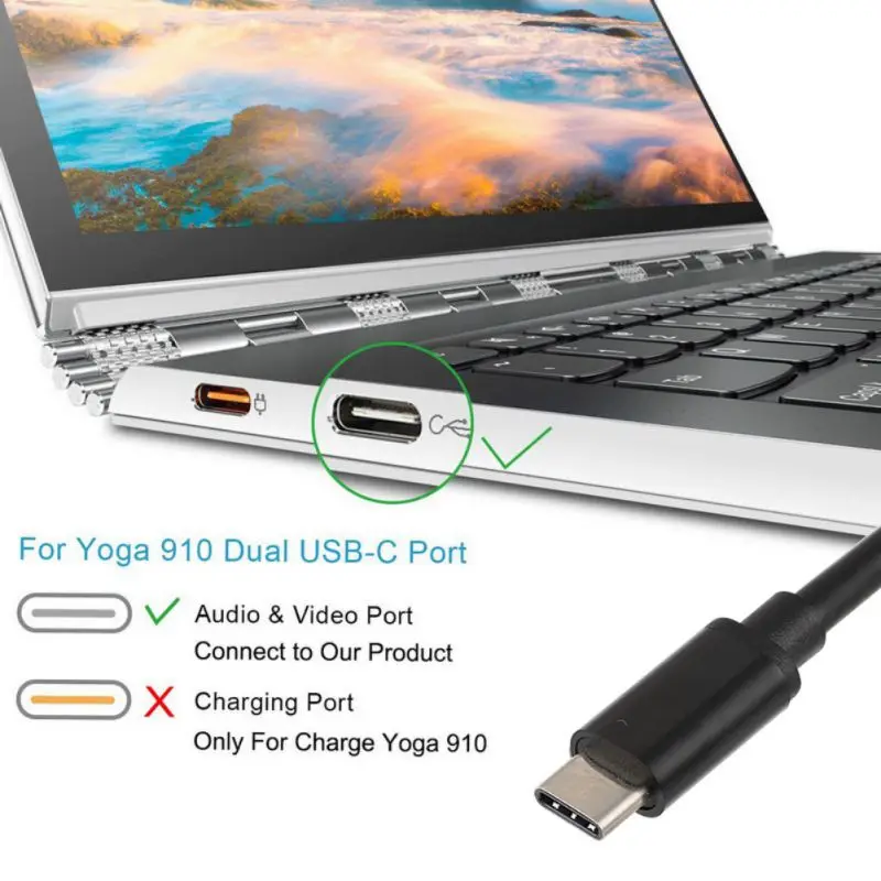 USB Type C к HDMI 4K адаптер HDTV конвертер для ПК MacBook ноутбука Samsung HTC HuaWei отображения