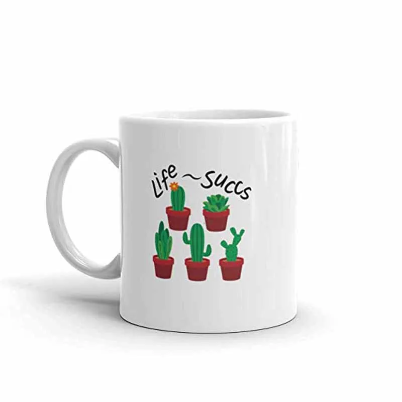 Life Succs забавная суккулентная кофейная кружка|Кружки| |