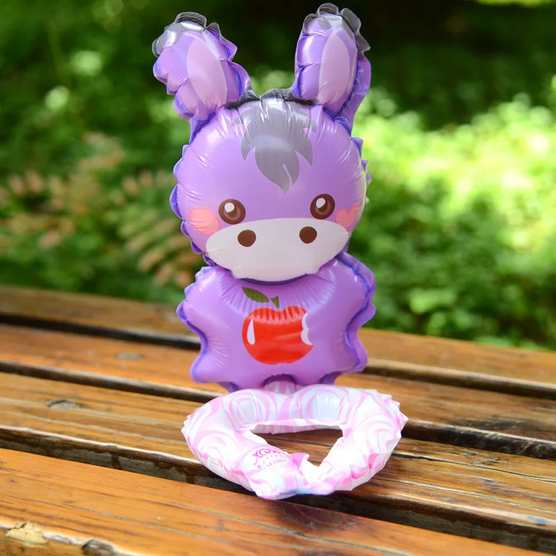 2 шт Мин наручные фольгированные шары животное надувной баллон гелия