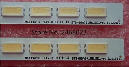 5 шт./лот 100% Новинка Светодиодная лента SLED 2012SGS40 7030L 56 REV1.0 STS400A64 STS400A75 LJ64-03514A 5leds 493 мм