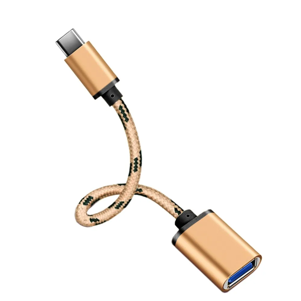 Type-C OTG Кабель-адаптер USB 2,0 type C штекер USB 2,0 A Женский OTG кабель для передачи данных Адаптер Для Sansumg LG sony htc Xiaomi Andriod