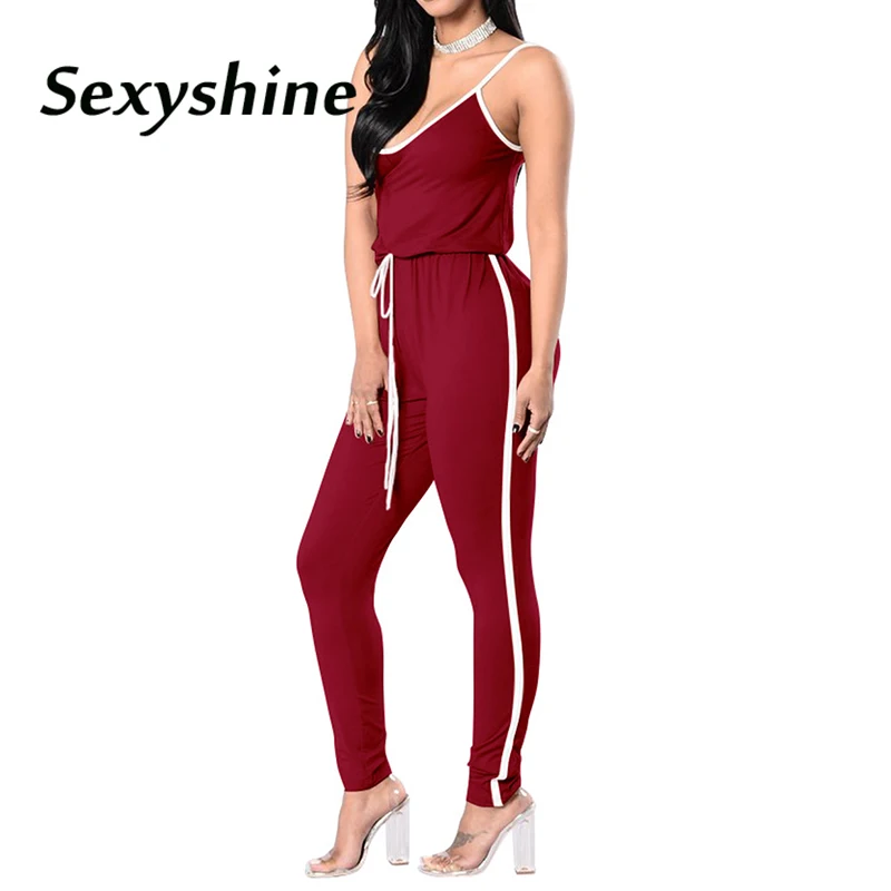 Rompers womens jumpsuit playsuit lace up summer off shoulder streetwear sleeveless elegant hip pop bodysuit women tops | Женская одежда