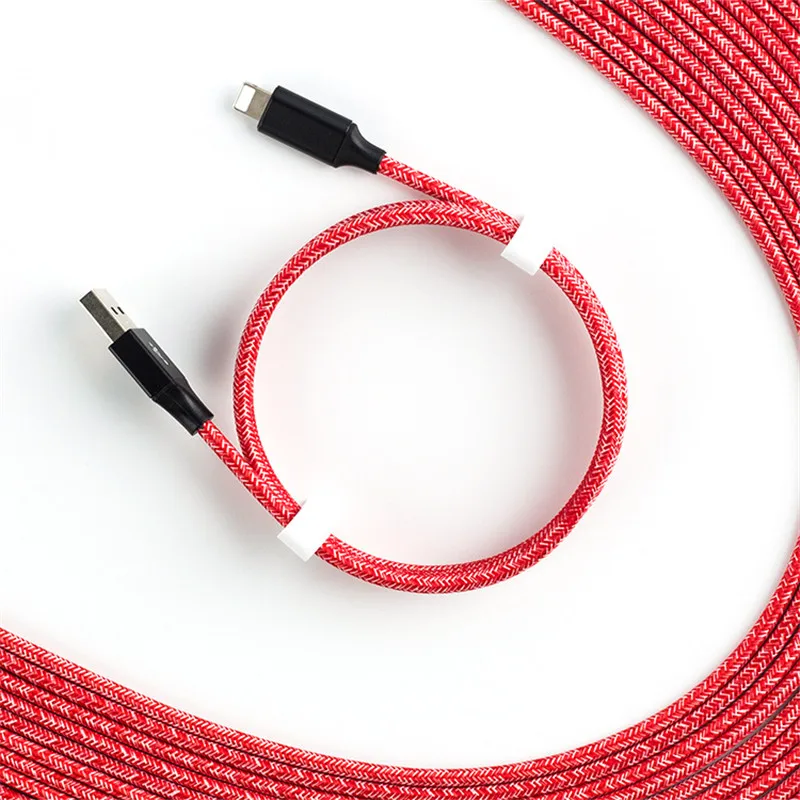 Линия быстрой зарядки 2A стабильная передача данных USB линия передачи для IPhone Android