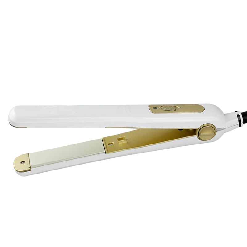 

USHOW Mini Hair Straightener Flat Iron Ceramic Straightening Corrugate Curling Iron Styling Salon Tools Hair Curler