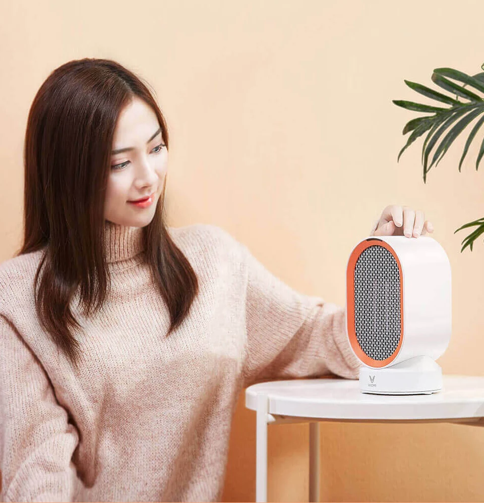 Xiaomi Youpin маленький вентилятор для обогрева Настольный Солнечный Электронный обогреватель Портативный Теплее машина для зимы встряхнуть голову домашний офисный обогреватель