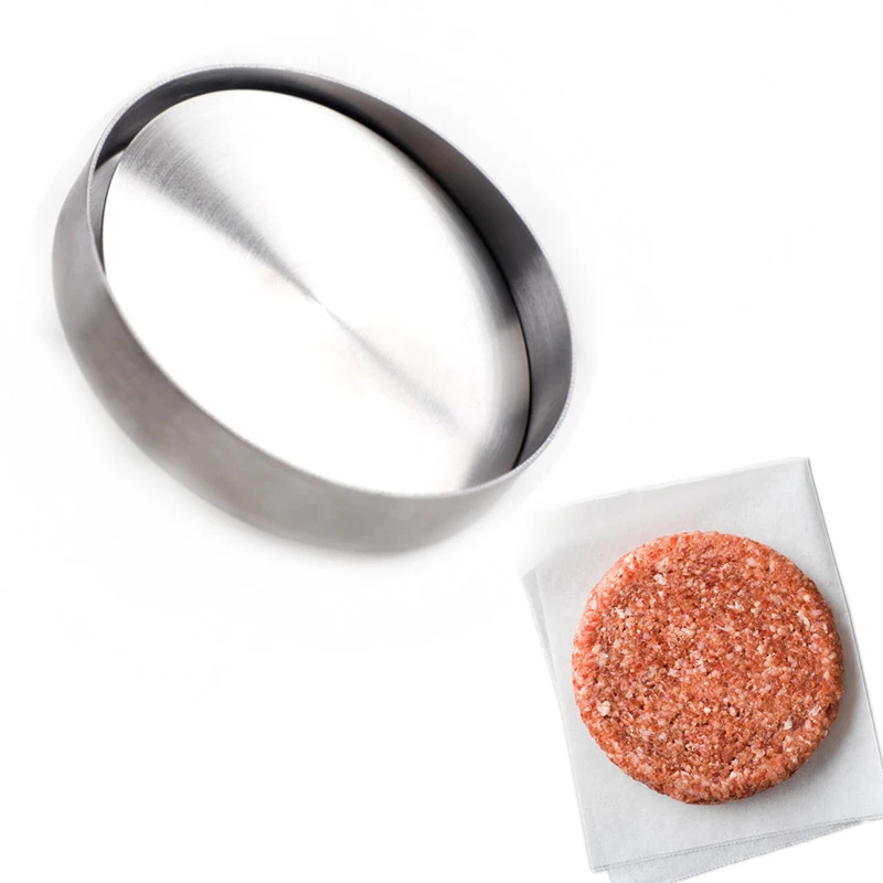 Фотообои из нержавеющей стали 9 5 см 1 шт.|Пресс для гамбургера| |