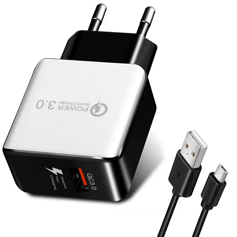 Быстрая зарядка 3,0 QC 3,0 USB Turbo настенное быстрое зарядное устройство для SAMSUNG HuaWei XiaoMi для iphone phone Быстрая зарядка