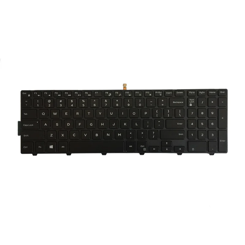 Клавиатура для Dell PK1313G3A00 MP-13N73US-698 490.00H07.0D01 0KPP2C OKPP2C KPP2C V147225AS1 с подсветкой/рамкой |