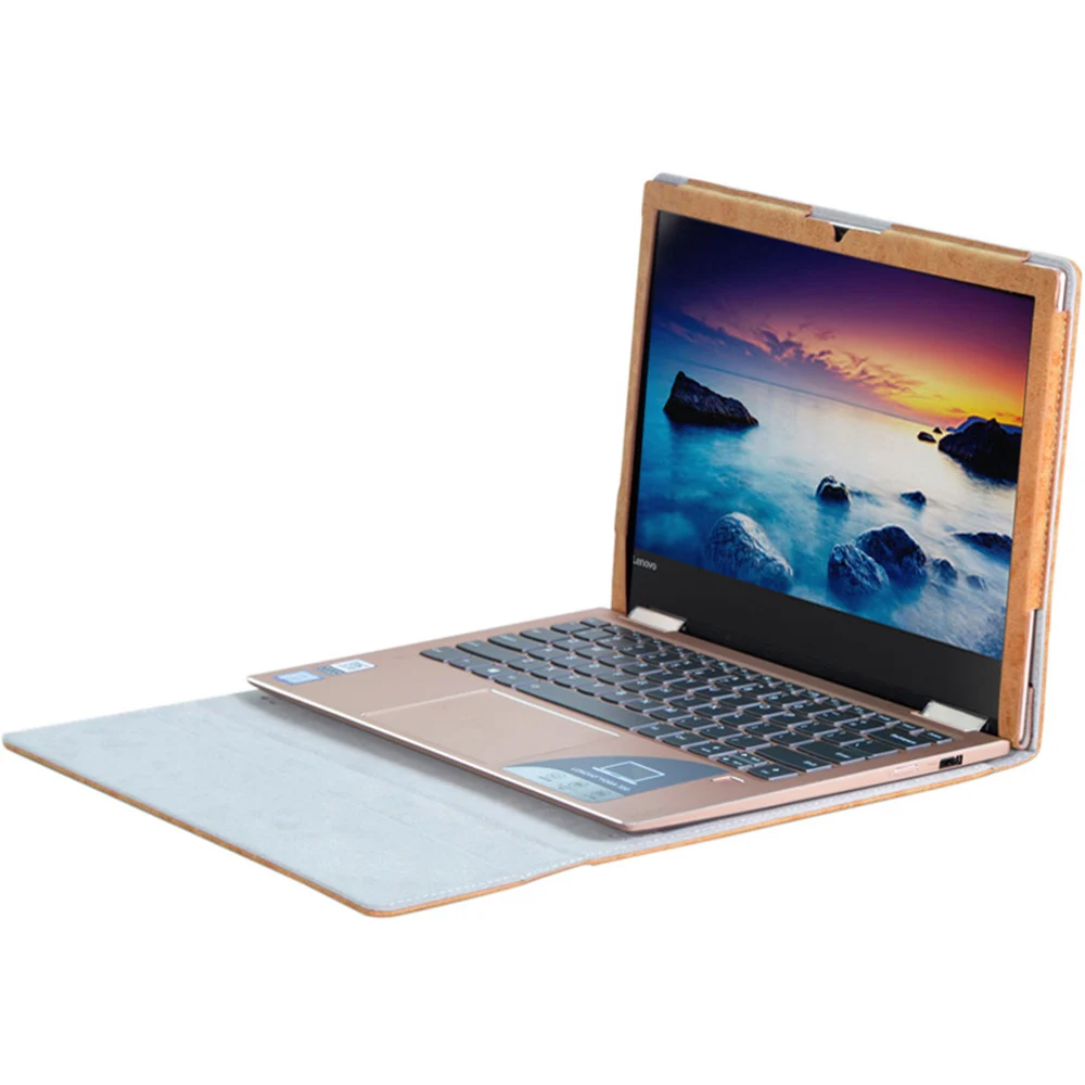 Новейший коричневый PU кожаный складной чехол-книжка для lenovo YOGA 720 13 хост и клавиатура для 13,3 ''Tablet PC чехол