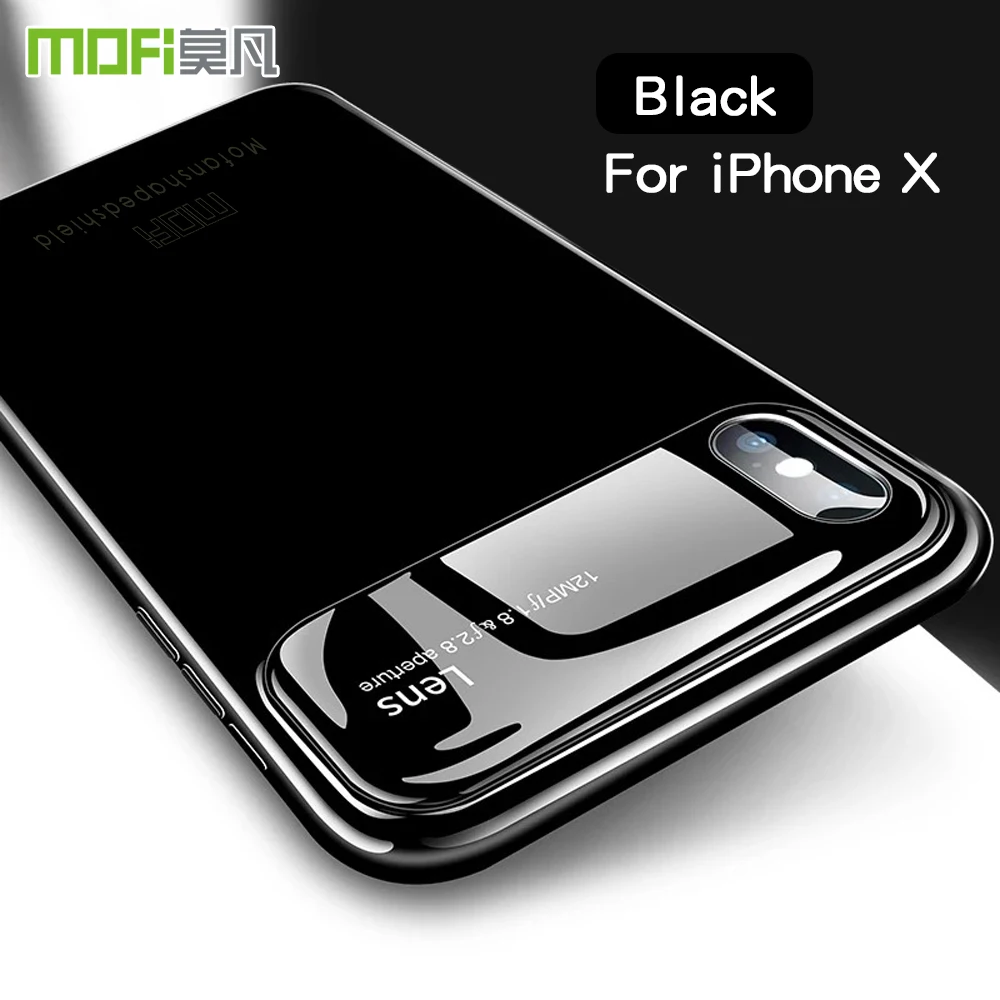 Оригинальный защитный чехол накладка MOFi из высокоалюминия для iPhone X с защитой от