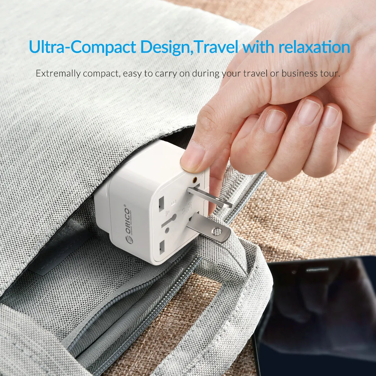 ORICO, универсальная электрическая вилка для путешествий, AU, US, UK, BR IN IS IT, AC Plug, адаптеры питания, конвертер, белая умная розетка, розетка