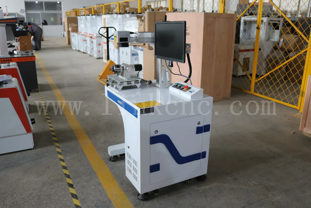 Быстрая скорость воздушного охлаждения 20 Вт CNC маркировочная