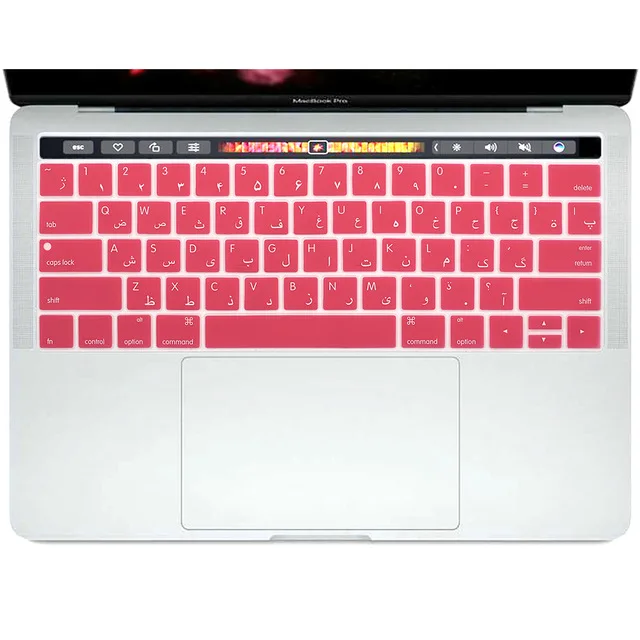 Арабский чехол для Apple Macbook Pro 13 3 дюйма A1706 и 15 4 силиконовый клавиатуры из США A1707