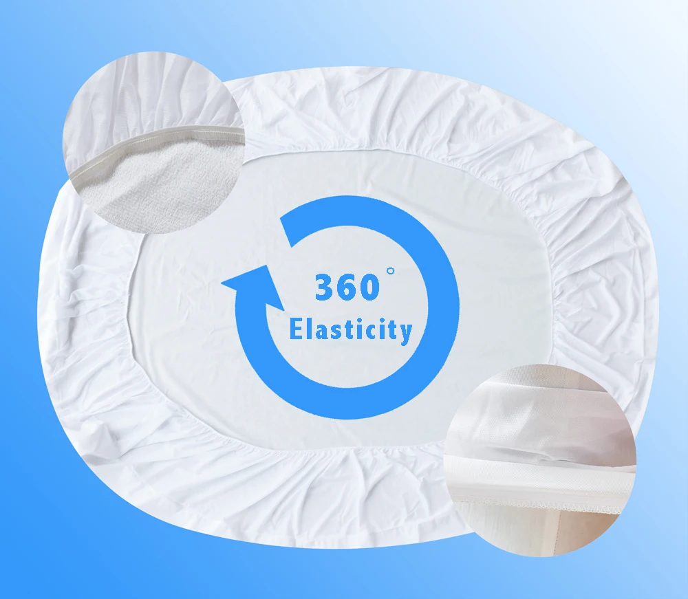 Махровый водонепроницаемый защитный чехол matelas премиум класса для матраса всех