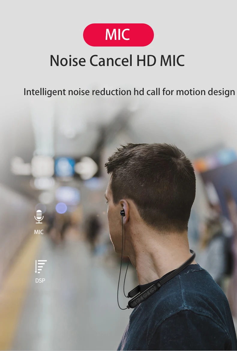 Y10 Bluetooth наушники шейные беспроводные наушники Спортивная гарнитура ушные крючки стерео наушники с микрофоном для xiaomi huawei смартфон