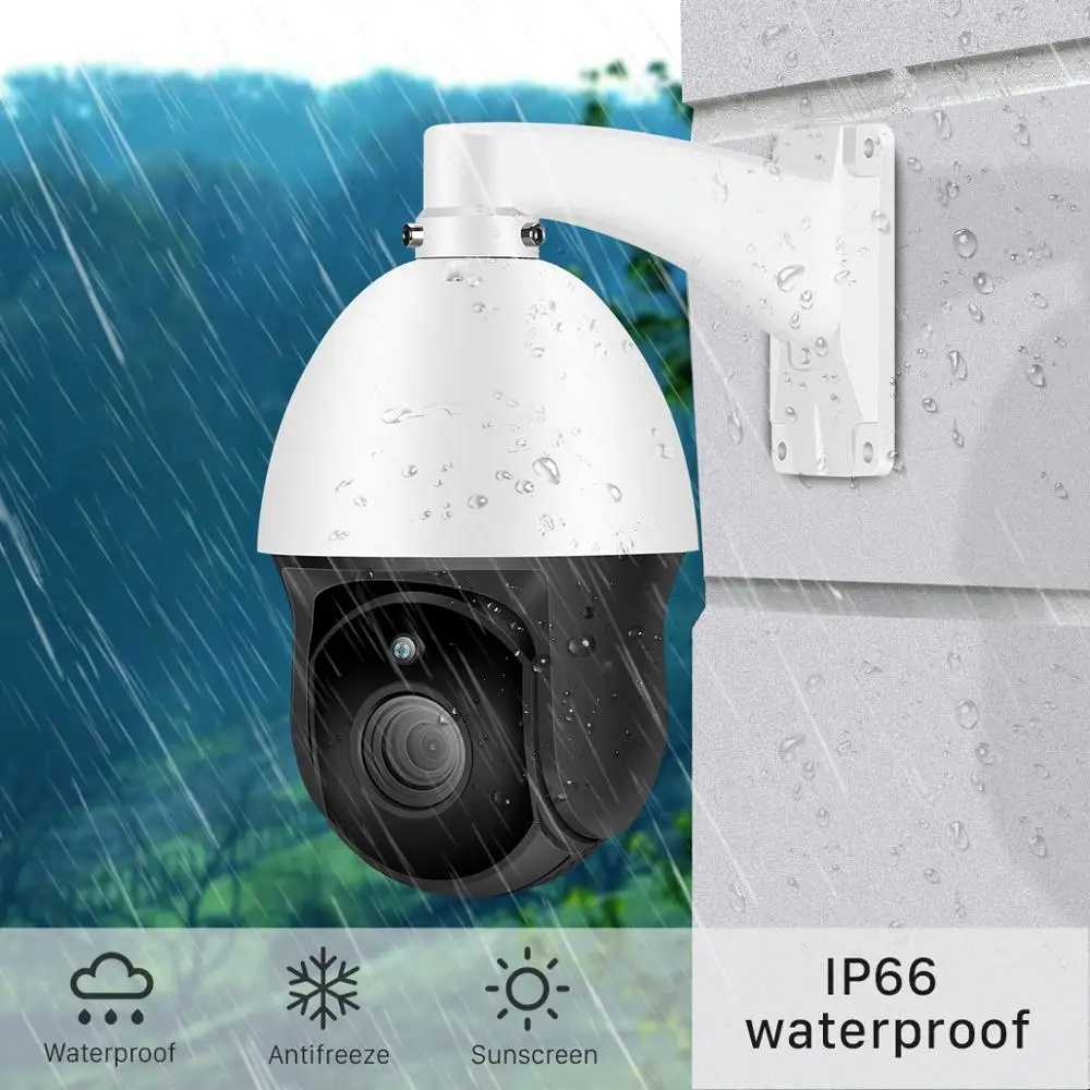 HD 1080P 2MP PTZ IP камера Открытый 360 градусов просмотра сети Onvif скорость купол 30X зум объектив PTZ камера видеонаблюдения 80 м ИК ночного видения