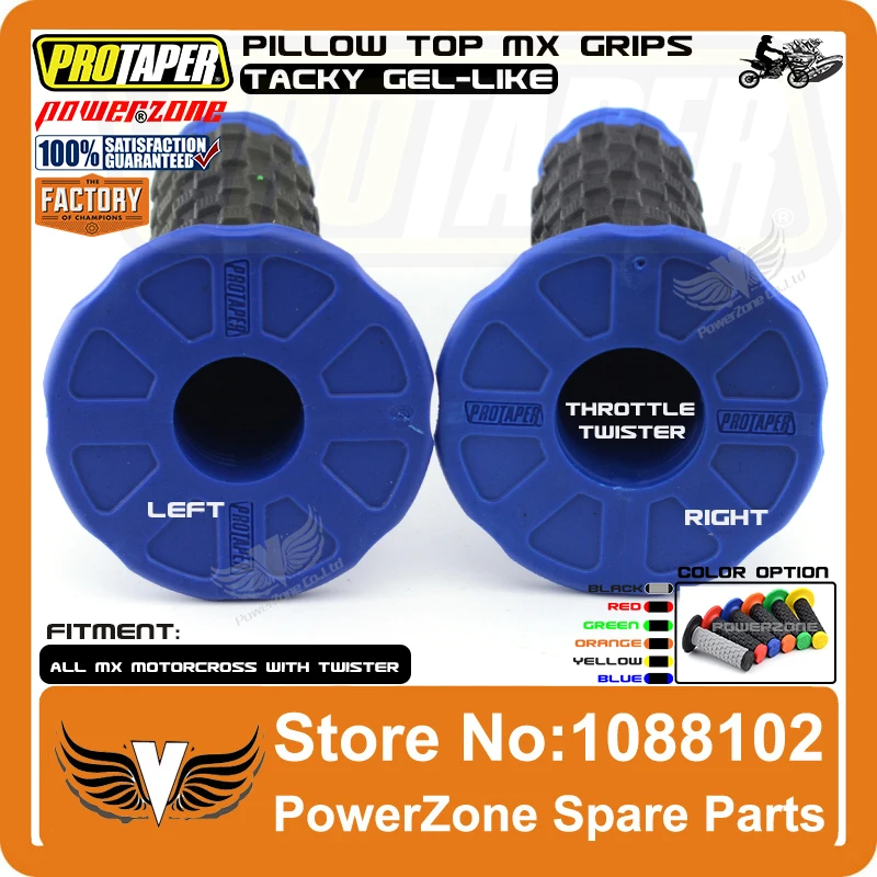 Pro Taper Bucket Top MX Grips для руля 7/8 &quot Pit Dirt Bike мотокросса YZF CRF KXF KLX RMZ SXF EXC TTR|pillow bear|ttr 250pillow