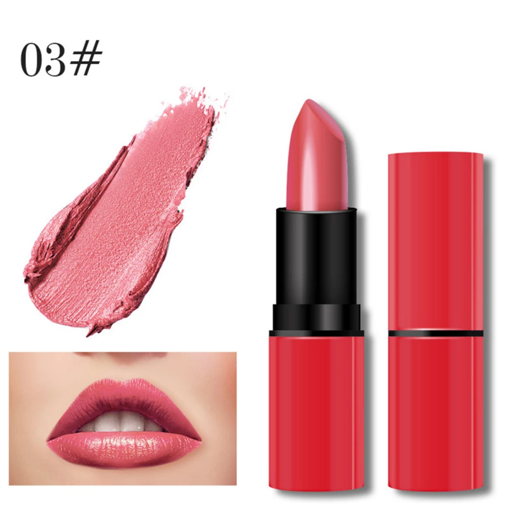 New Lipstick Matte Waterproof Velvet Lip Stick 8 Colors Sexy Red Brown Pigments Makeup Matte Lipsticks Beauty Lips