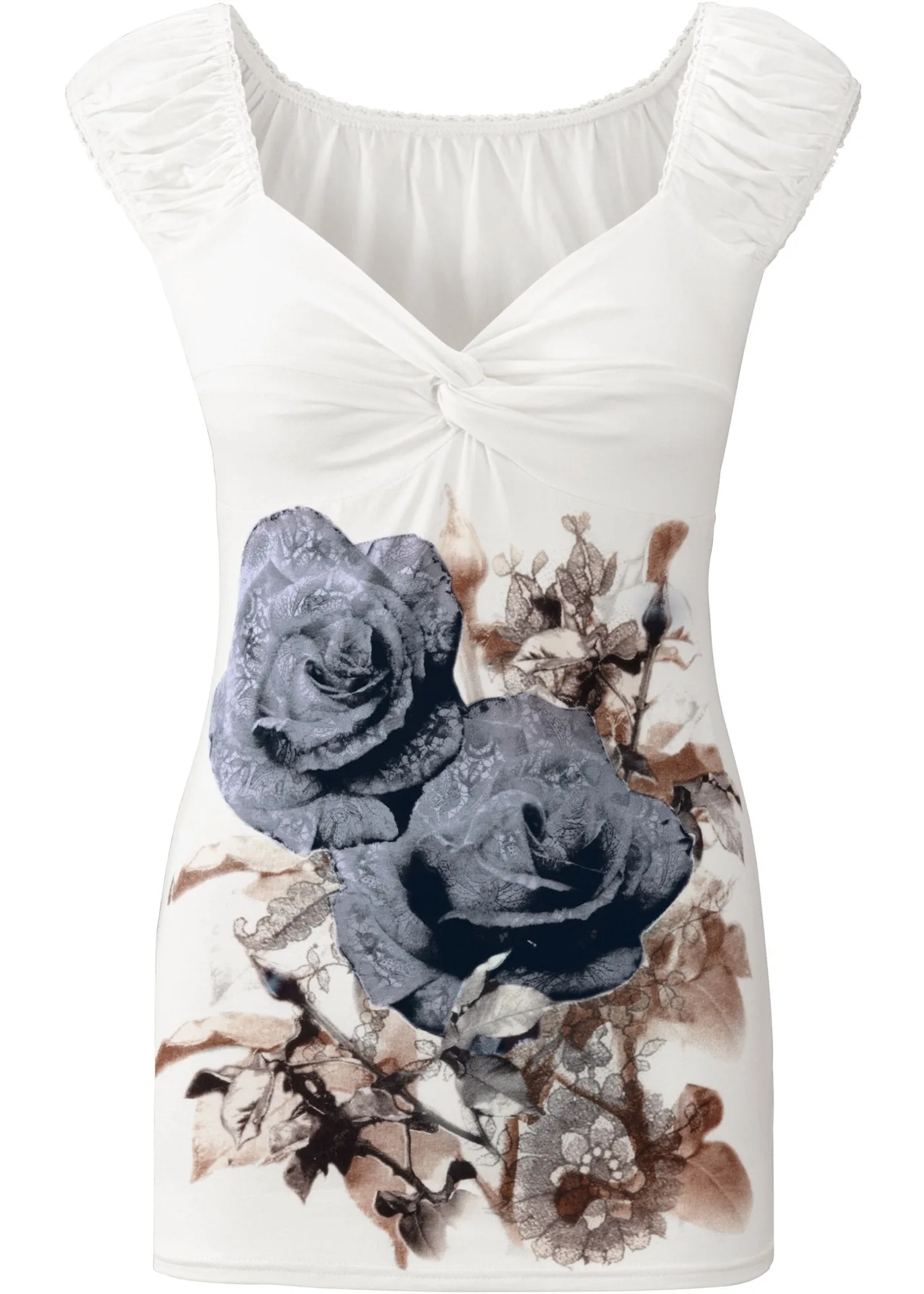 Сексуальный женский топ с узлом спереди модный розовый синий серый цветочный