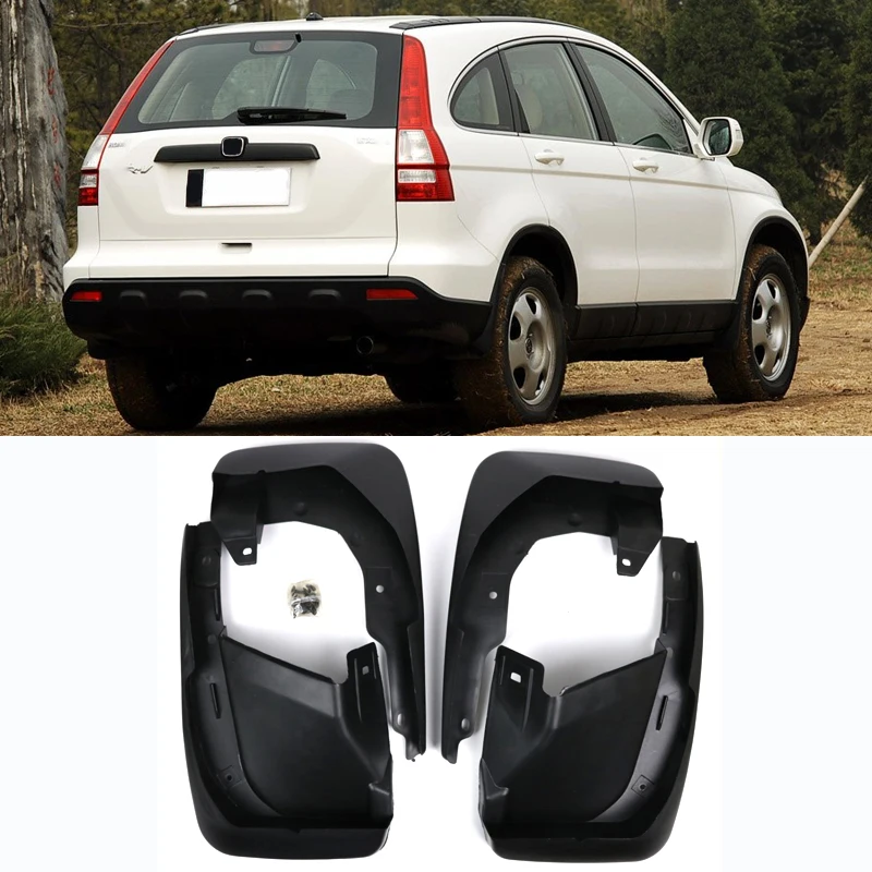 Черные Брызговики крыло брызговики для 2007-2011 HONDA CRV Брызговики для автомобиля