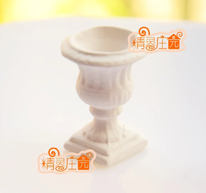 

Мини-кукольный домик, искусственное украшение для вазы цвета слоновой кости, украшение для сада