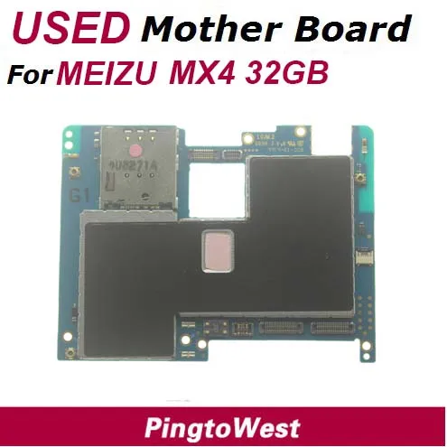Оригинальная б/у разблокированная материнская плата Meizu MX4 32 ГБ оригинальная